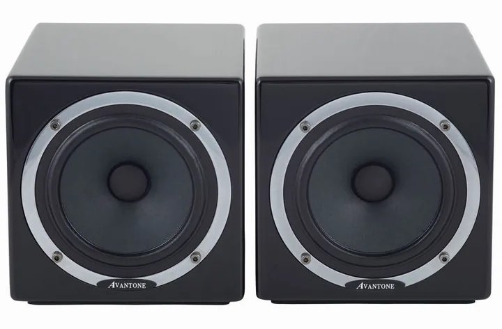 Avantone MixCubes Active Black, de regelaars aan de achterzijde