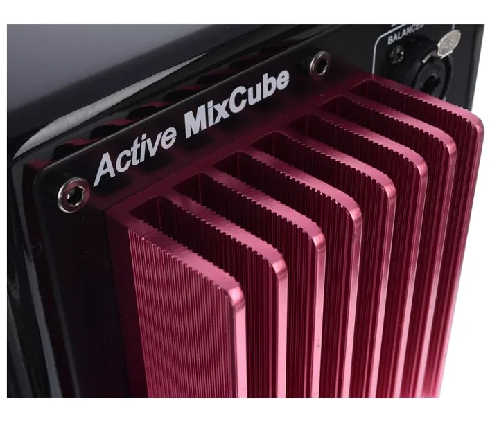 Avantone MixCubes Active Black Single, de bassreflexpoort