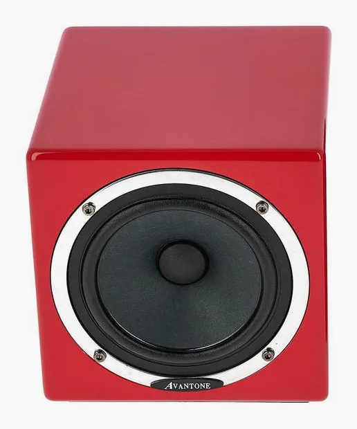 Avantone MixCubes Active Red Single, de regelaars aan de achterzijde