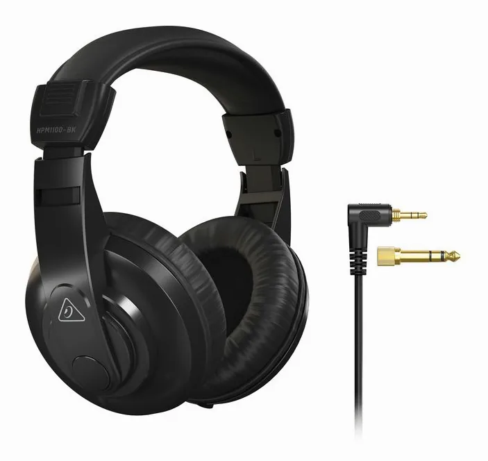 Behringer HPM1100-BK, de hoofdband van bovenaf