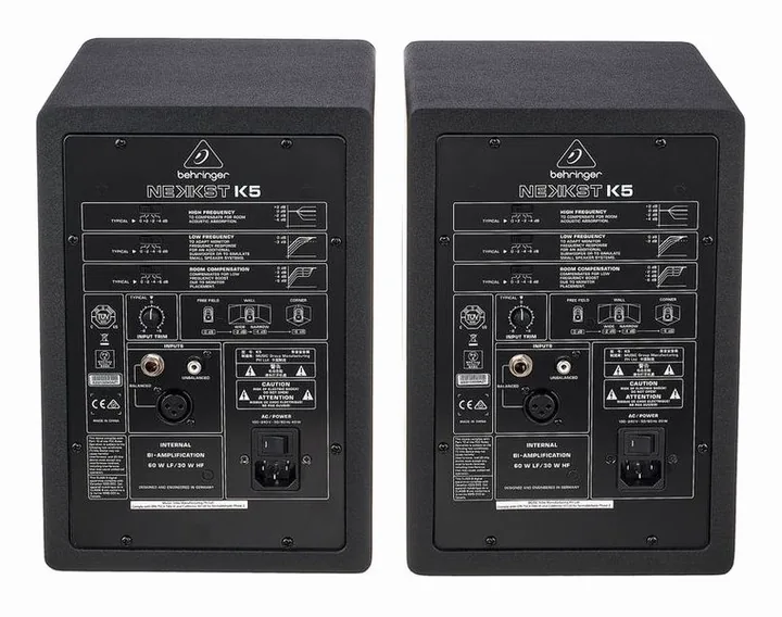 Behringer NEKKST K5, de behuizing van opzij