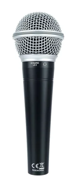 Behringer SL 84C, de microfoonkorf van dichtbij