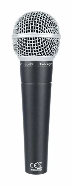 Behringer SL 85S, de microfoonkorf van dichtbij