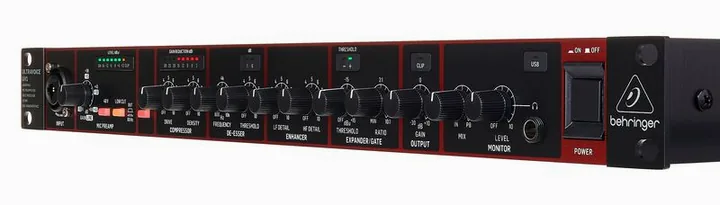 Behringer UV1, de behuizing van opzij