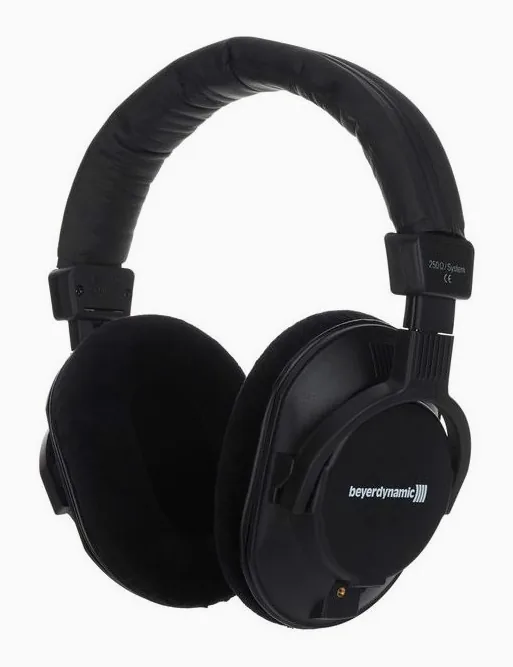 beyerdynamic DT-250/250, de hoofdband van bovenaf