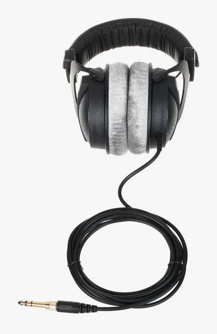 beyerdynamic DT-770 Pro 80 Ohm, de hoofdband van bovenaf