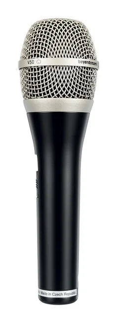 beyerdynamic TG V50 s, het logo en de afwerking