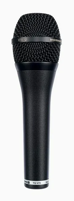 beyerdynamic TG V70, het logo en de afwerking