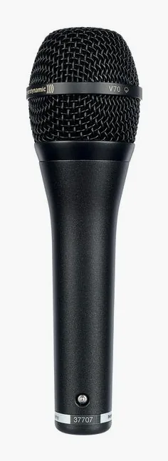 beyerdynamic TG V70 s, de XLR-aansluiting onderaan