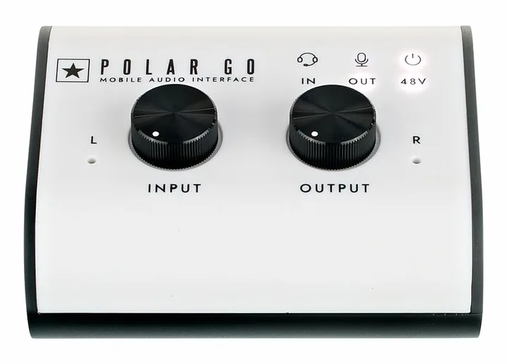 Blackstar Polar Go, de ingangen aan de voorzijde