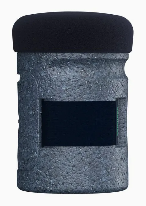Catchbox Beltpack Module Blue, het logo en de afwerking
