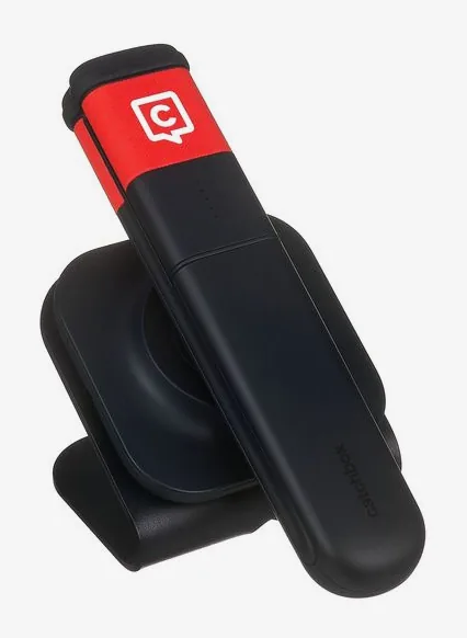 Catchbox Plus Transmitter Stick Red, het logo en de afwerking