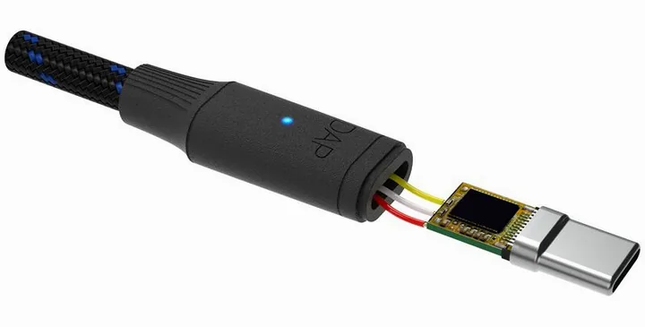 DAP-Audio FL115 USB-C to 2x XLR/M 1.5m, de bovenkant van het apparaat