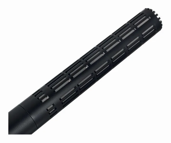 DPA 2017 Shotgun Microphone, de behuizing van opzij