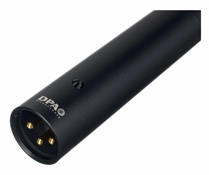 DPA 2017 Shotgun Microphone, het logo en de afwerking