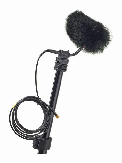 DPA 4097 Interview Kit, de behuizing van opzij
