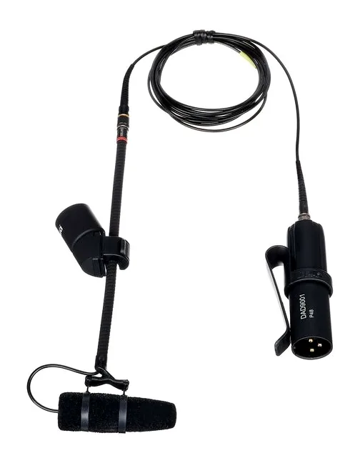 DPA 4099-DP-1-101-MS, de microfoonkorf van dichtbij