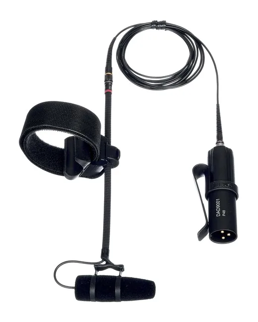 DPA 4099-DP-1-101-U, de microfoonkorf van dichtbij