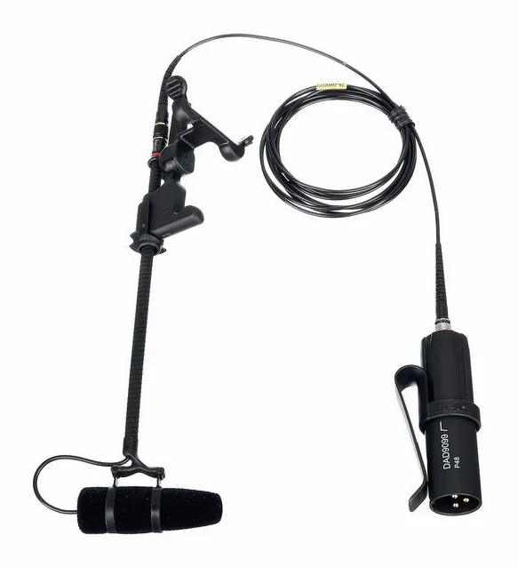 DPA 4099-DP-1-199-V, de XLR-aansluiting onderaan