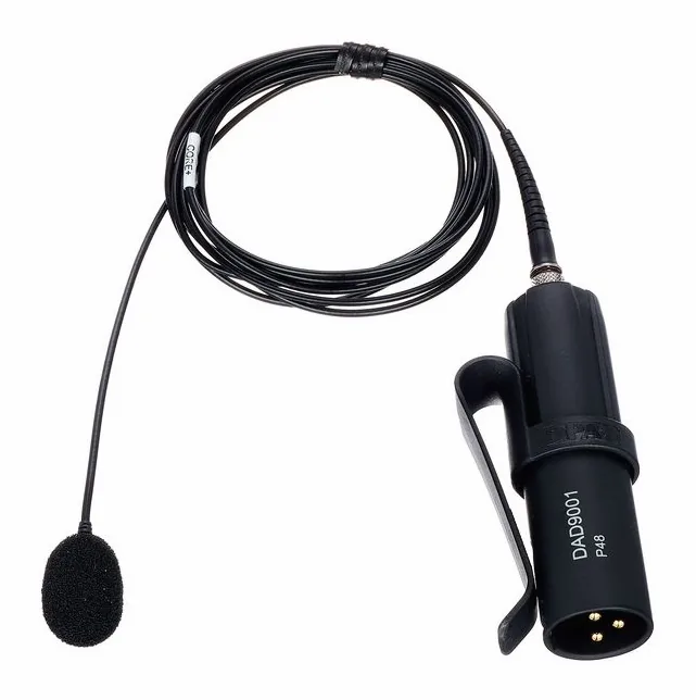 DPA KIT-4060-OP-IMK, de XLR-aansluiting onderaan