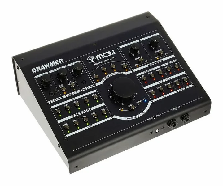 Drawmer MC 3.1, de behuizing van opzij