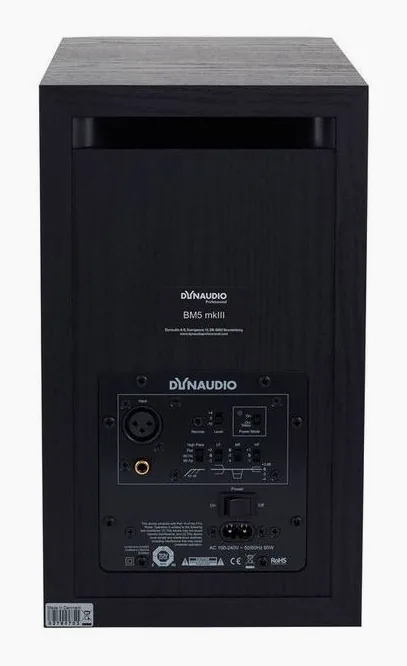Dynaudio BM5 MKIII Desktop Stand Bundle, de behuizing van opzij
