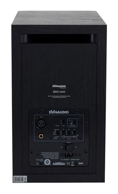 Dynaudio BM5 MKIII, de behuizing van opzij