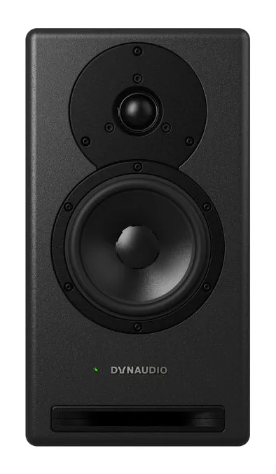 Dynaudio Core 5, het logo en de afwerking