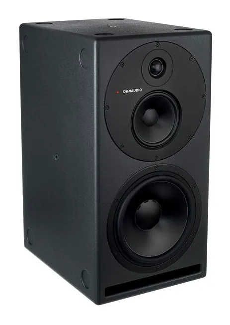 Dynaudio Core 59, het frontpaneel met de woofer en tweeter