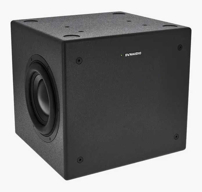 Dynaudio Core Sub Compact, de regelaars aan de achterzijde