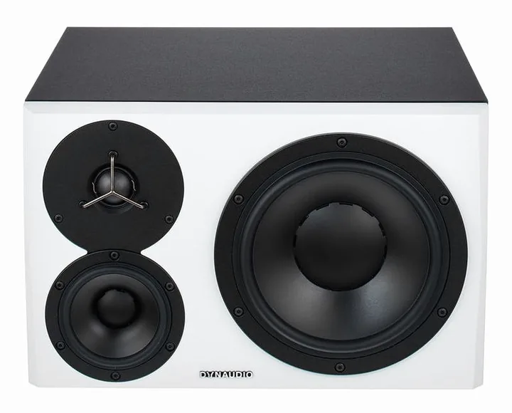 Dynaudio LYD-48 White Left, de achterkant met de aansluitingen