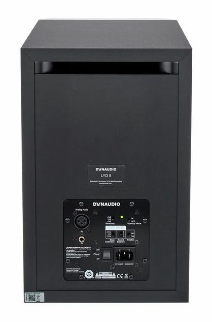 Dynaudio LYD-8 Black, de bassreflexpoort