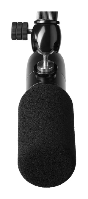 Earthworks Audio Ethos Black, de XLR-aansluiting onderaan