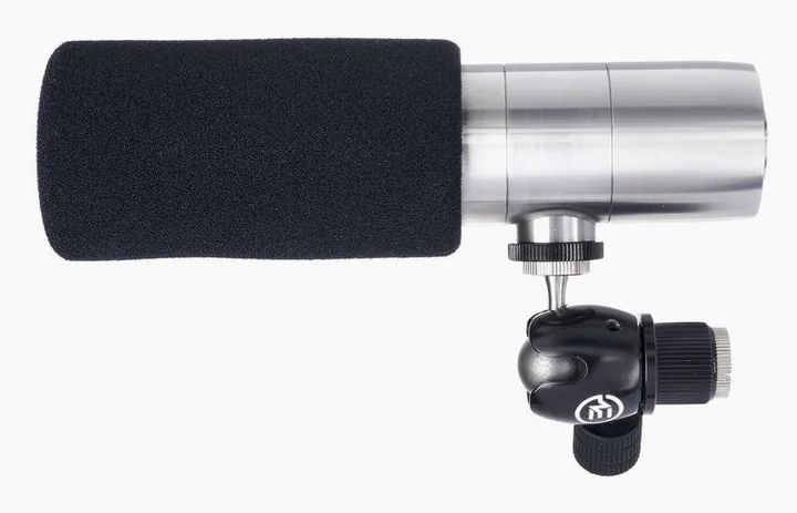 Earthworks Audio Ethos, de behuizing van opzij