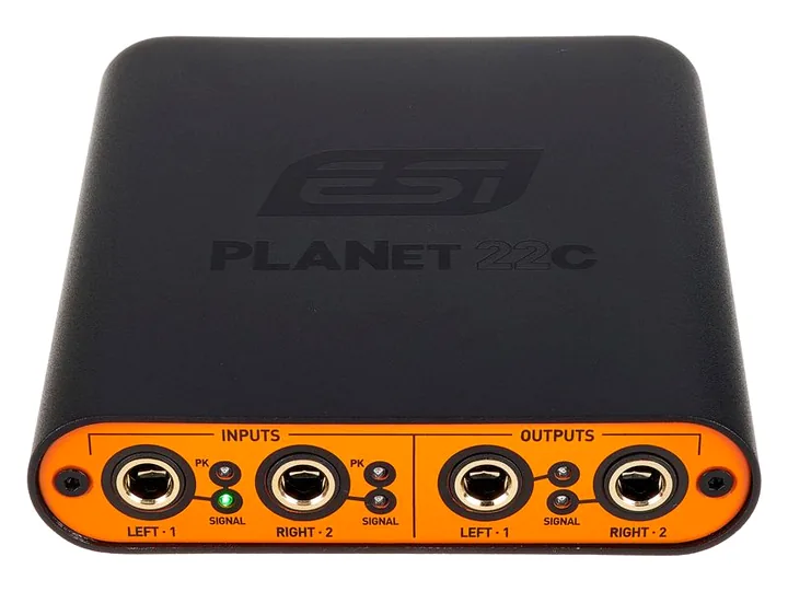 ESI planet 22c, de behuizing van opzij