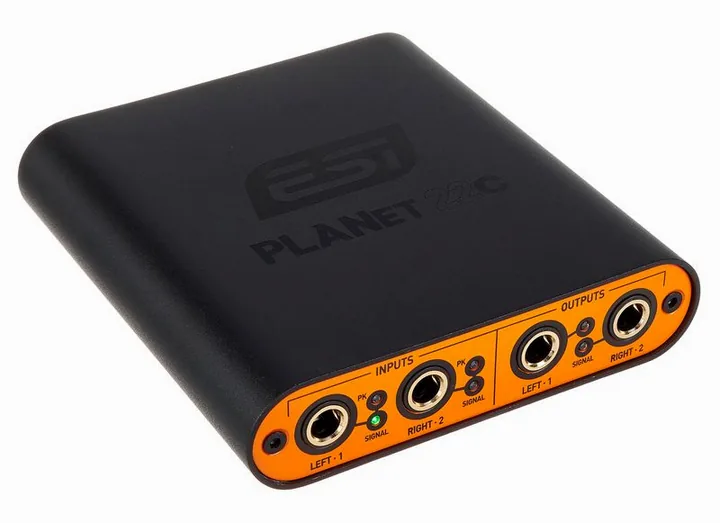 ESI planet 22c, de behuizing van opzij
