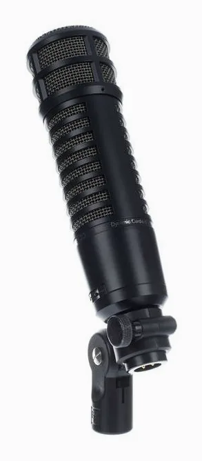 EV RE320, de microfoonkorf van dichtbij