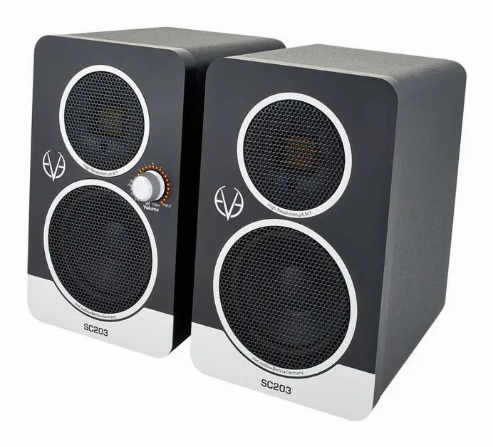 EVE Audio SC203 Bag Bundle, de behuizing van opzij