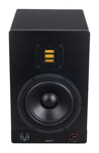 EVE Audio SC207 All Black, de bassreflexpoort