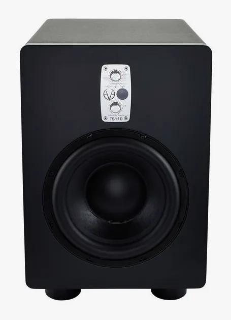 EVE Audio TS110, de achterkant met de aansluitingen