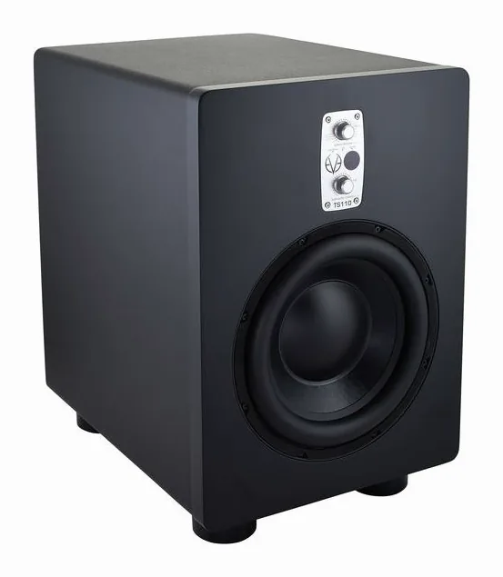 EVE Audio TS110, de regelaars aan de achterzijde