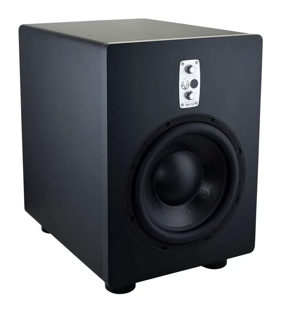 EVE Audio TS112, de regelaars aan de achterzijde