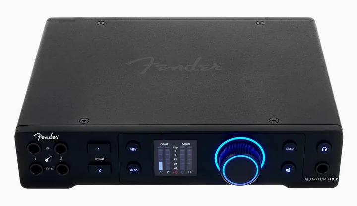 Fender Studio Quantum HD2, de behuizing van opzij
