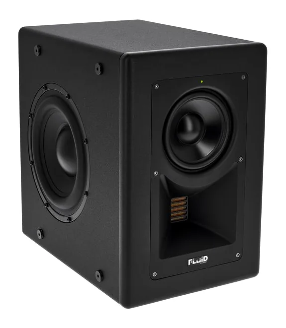 Fluid Audio Image 2, de bassreflexpoort