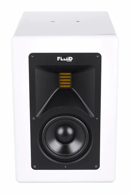 Fluid Audio Image 2 White, de achterkant met de aansluitingen