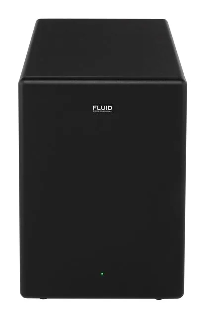 Fluid Audio Image 212S, de regelaars aan de achterzijde