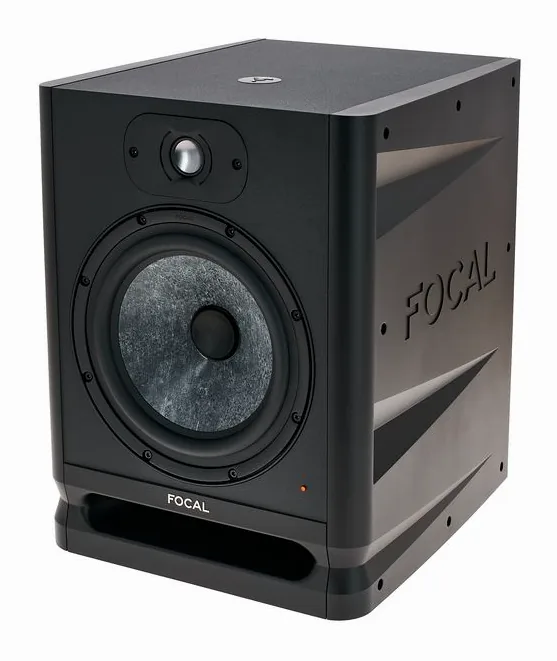 Focal Alpha 80 Evo ARC Studio Bundle, het frontpaneel met de woofer en tweeter