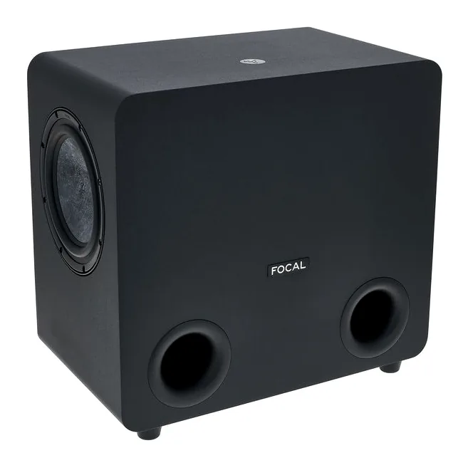 Focal Sub One, de regelaars aan de achterzijde