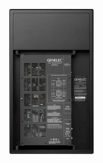 Genelec 1237APM, de regelaars aan de achterzijde