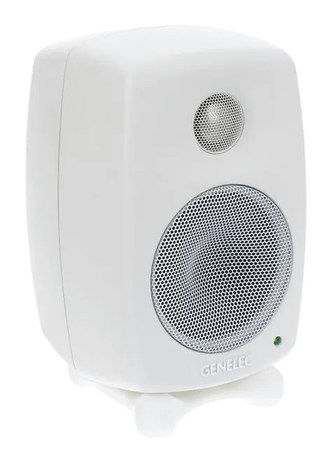 Genelec 8010 AW, het logo en de afwerking